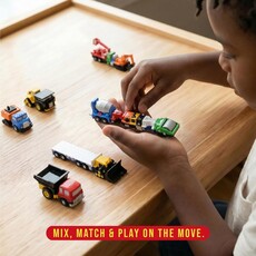 POPULAR PLAYTHINGS Micro Mix or Match Vehicles Construction 3+