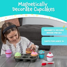 POPULAR PLAYTHINGS Magnetic Bake & Play Cupcake Set 3+