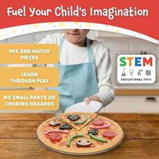 POPULAR PLAYTHINGS Magnetic Pizza Party Set
