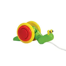 PLAN TOYS Pull Along Snail (Plan)