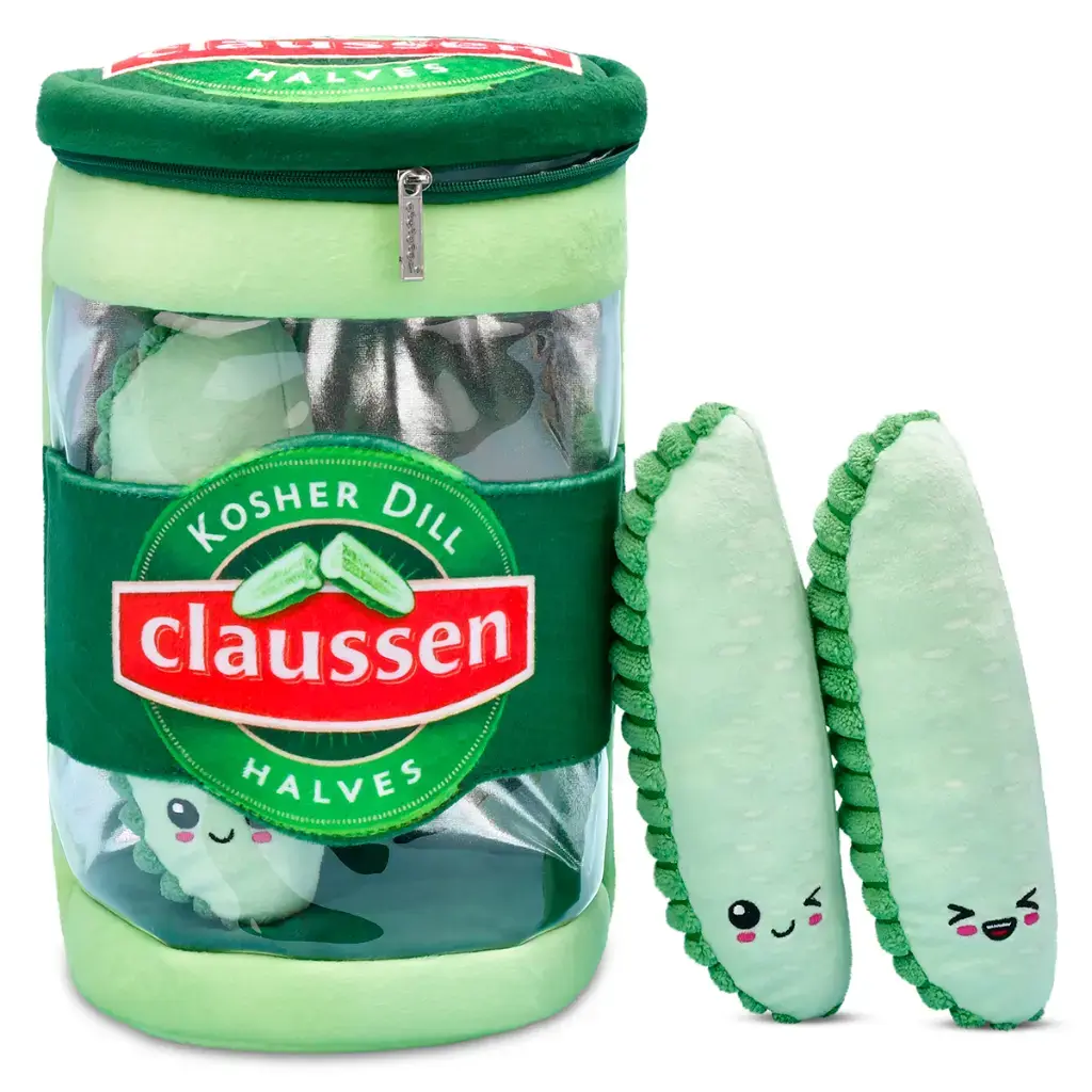 ISCREAM Clausen Pickles Packaging Plush