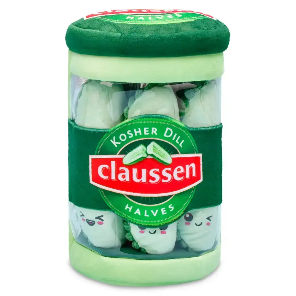ISCREAM Clausen Pickles Packaging Plush