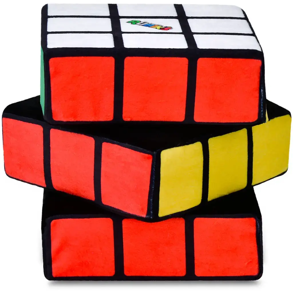 ISCREAM Rubik's Cube Interactive Spinning Plush