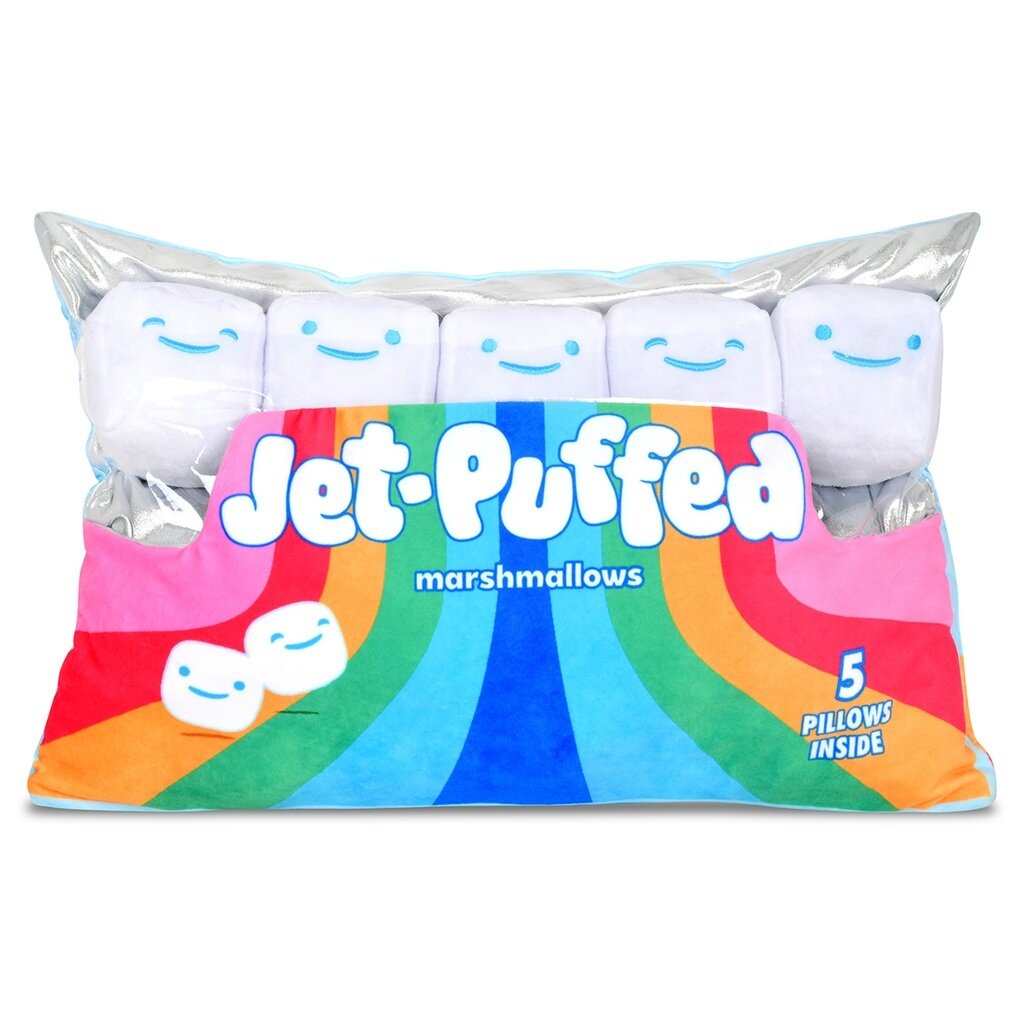 ISCREAM Jet-Puffed Marshmallows Packaging Plush