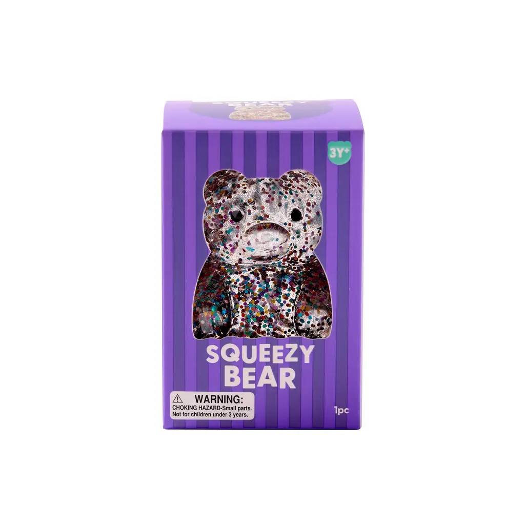 HAPE INTERNATIONAL Purple Squeezy Bear