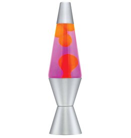 SCHYLLING Lava Lamp 14.5" Yellow Wax & Purple Liquid *In Store Pickup Only*