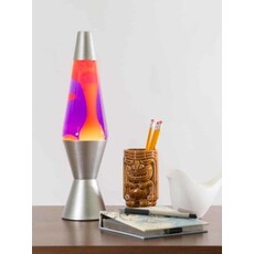 SCHYLLING Lava Lamp 14.5" Yellow Wax & Purple Liquid *In Store Pickup Only*