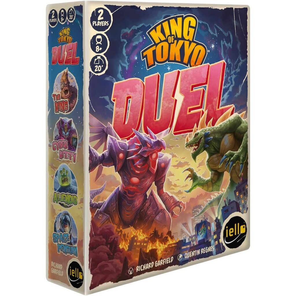 BLUE ORANGE King of Tokyo Duel Dice Game