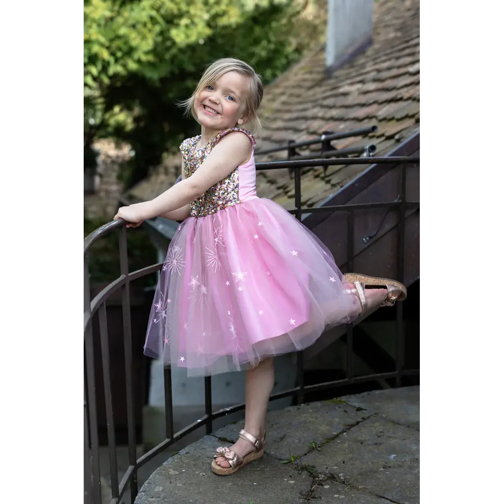 CREATIVE EDUCATION A Star is Born Sequins Dress, 3-4