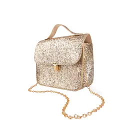 CREATIVE EDUCATION Skyline Sparkle Party Purse, Gold