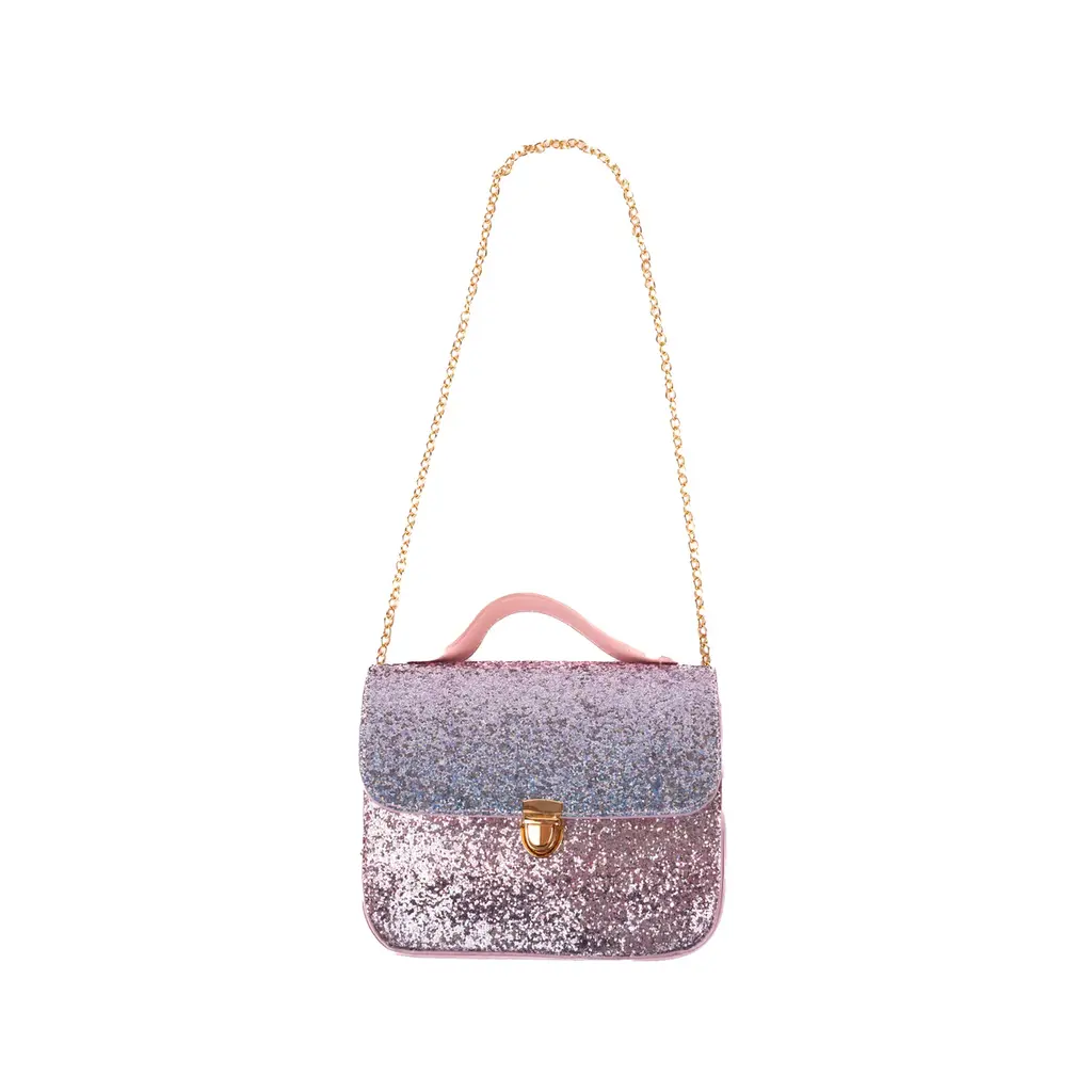 CREATIVE EDUCATION Skyline Sparkle Party Purse, Pink