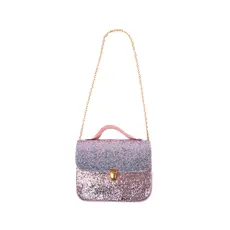 CREATIVE EDUCATION Skyline Sparkle Party Purse, Pink