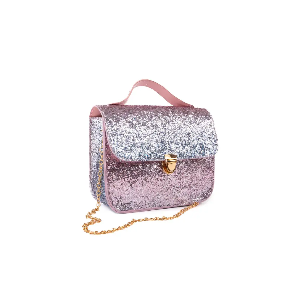 CREATIVE EDUCATION Skyline Sparkle Party Purse, Pink