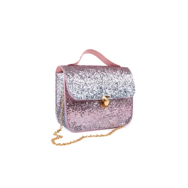 CREATIVE EDUCATION Skyline Sparkle Party Purse, Pink