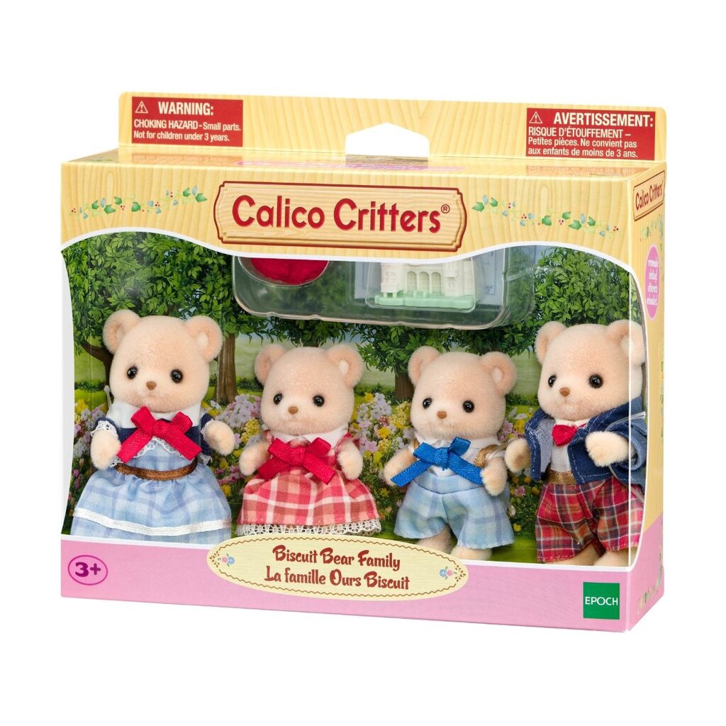 EPOCH EVERLASTING PLAY CC Biscuit Bear Family