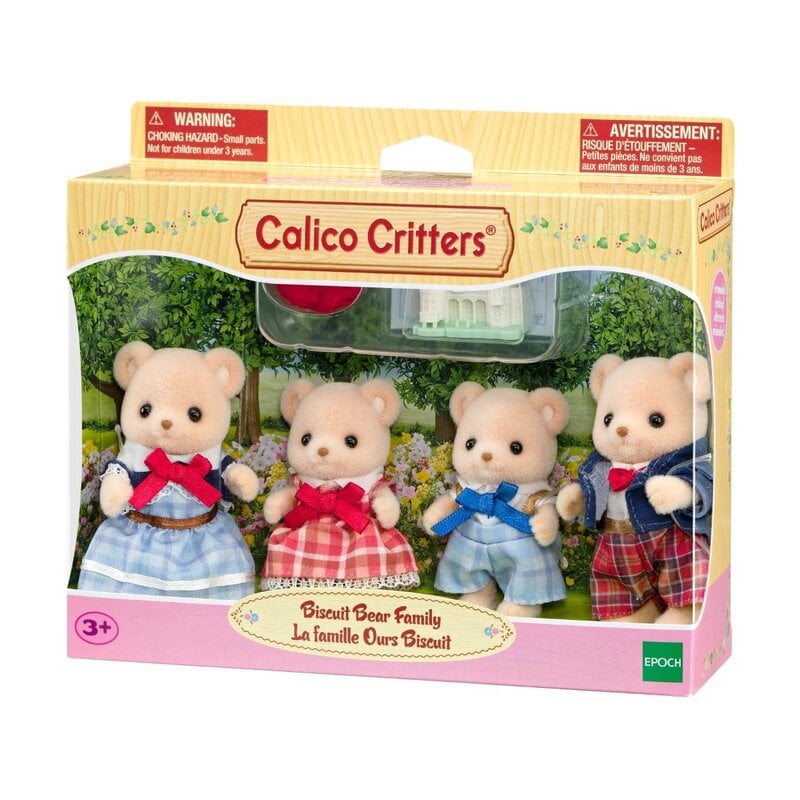 EPOCH EVERLASTING PLAY CC Biscuit Bear Family