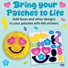 CREATIVITY FOR KIDS Make Your Own Latch N' Patch Fuzzy Stickers