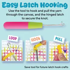 CREATIVITY FOR KIDS Make Your Own Latch N' Patch Fuzzy Stickers
