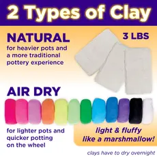 CREATIVITY FOR KIDS Neon Glow Pottery Studio