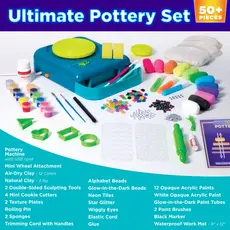 CREATIVITY FOR KIDS Neon Glow Pottery Studio