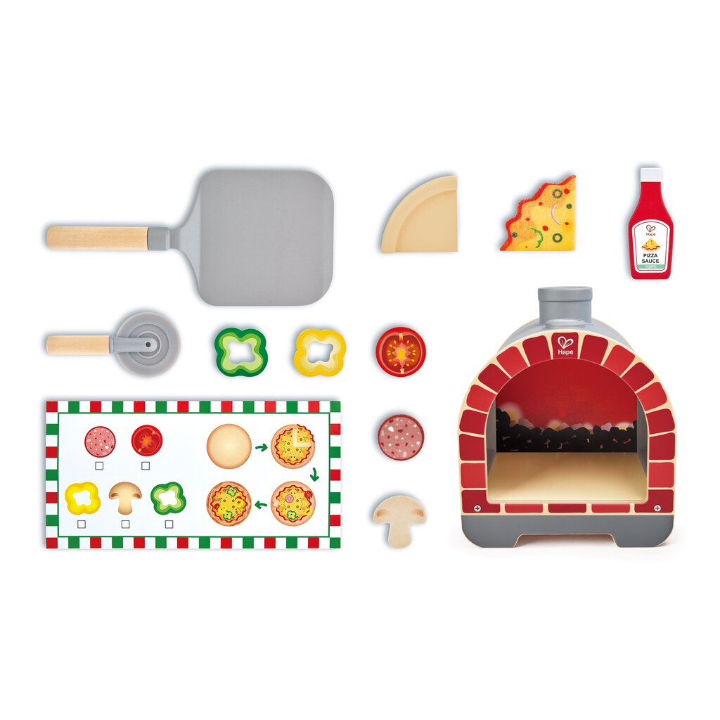 HAPE INTERNATIONAL Light & Sizzle Pizza Oven Set