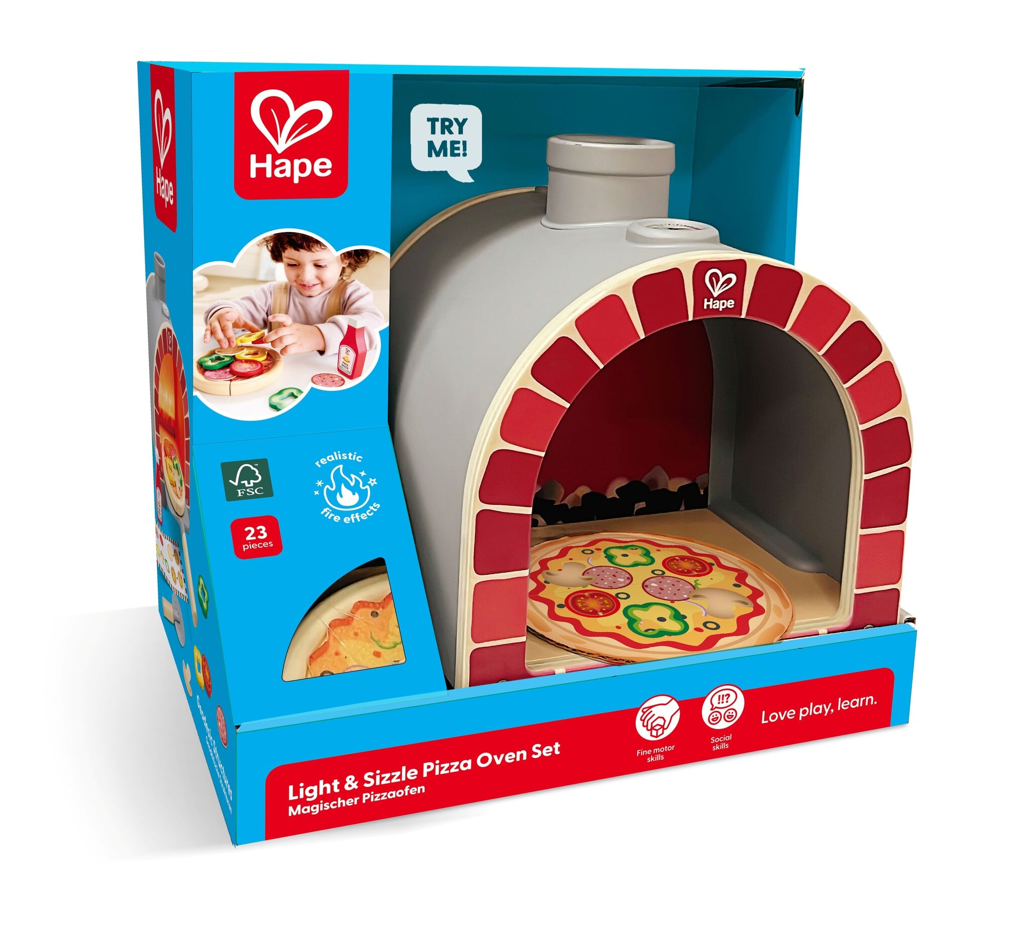 Light & Sizzle Pizza Oven Set