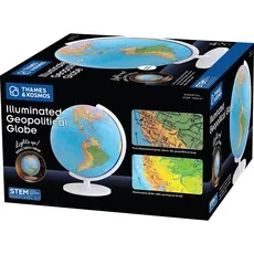THAMES & KOSMOS Illuminated Geopolitical Globe