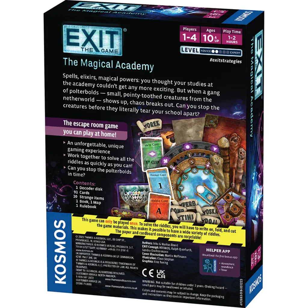 THAMES & KOSMOS EXIT: The Game - Magical Academy