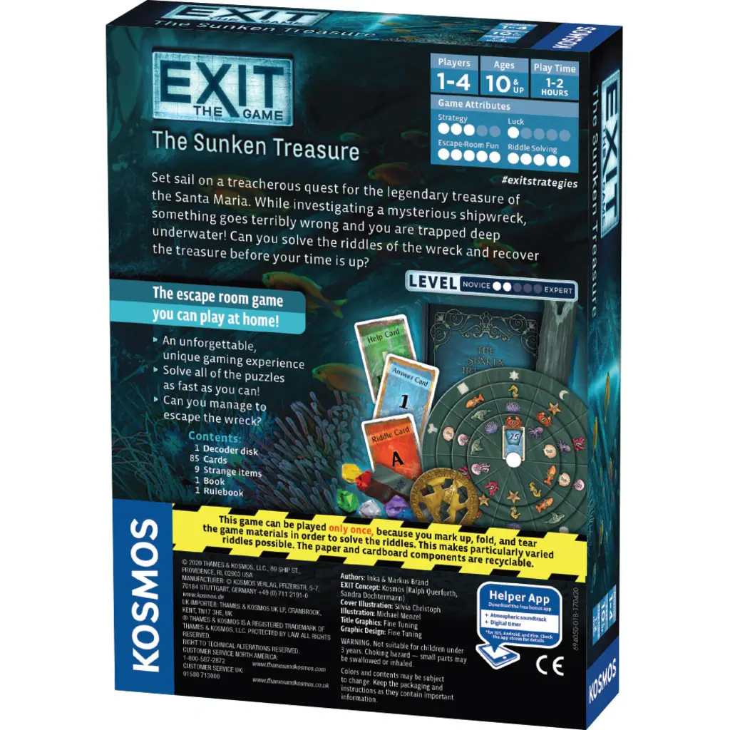 THAMES & KOSMOS EXIT: The Sunken Treasure