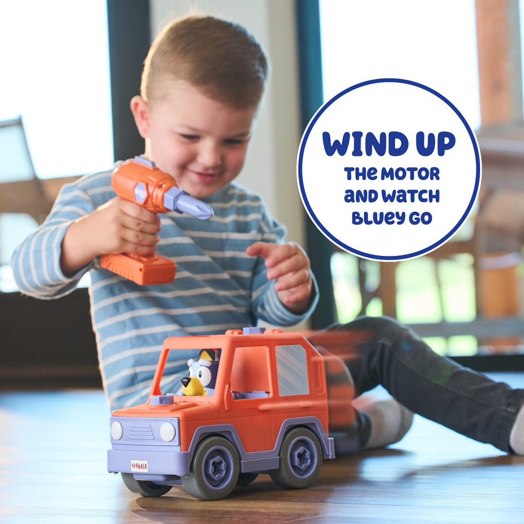 TOMY Bluey Build A Buddy Car