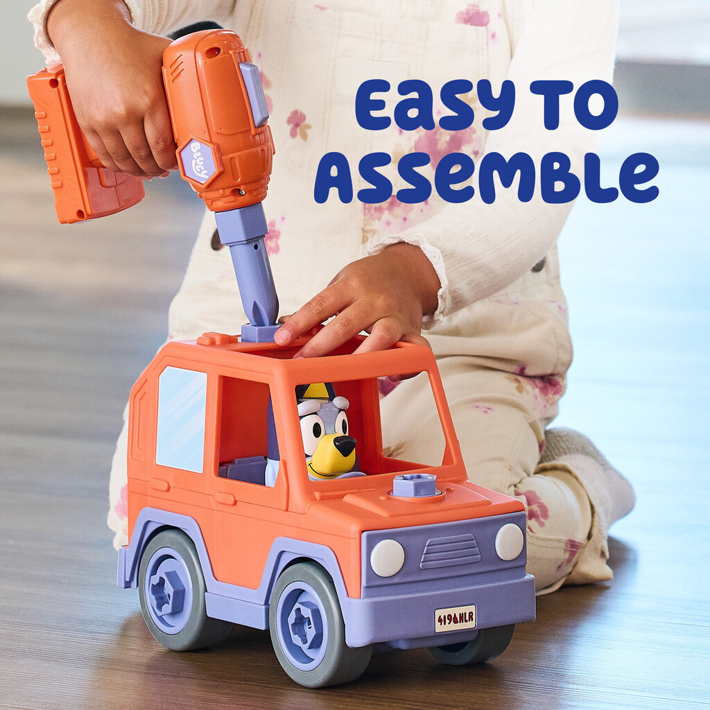 TOMY Bluey Build A Buddy Car