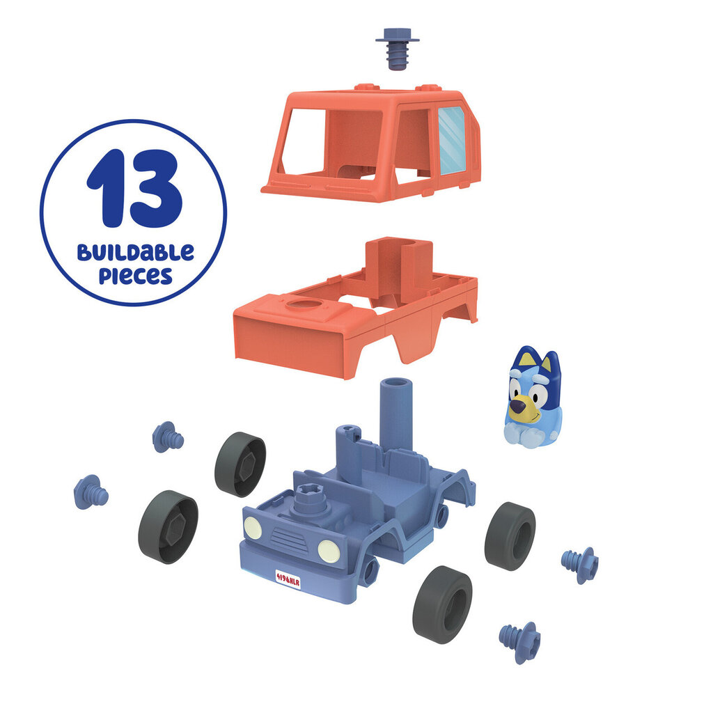 TOMY Bluey Build A Buddy Car