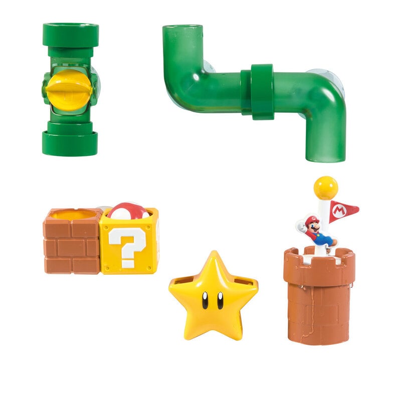 TOMY My Mario Bath Pipes Playset