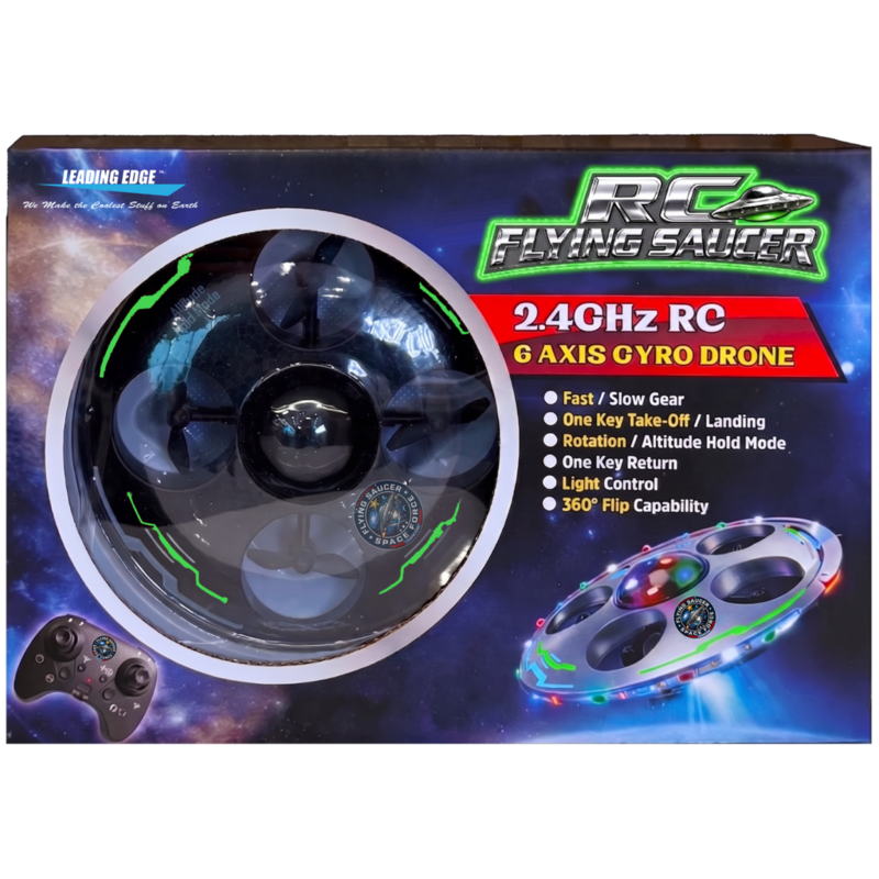 LEADING EDGE LED RC Flying Saucer
