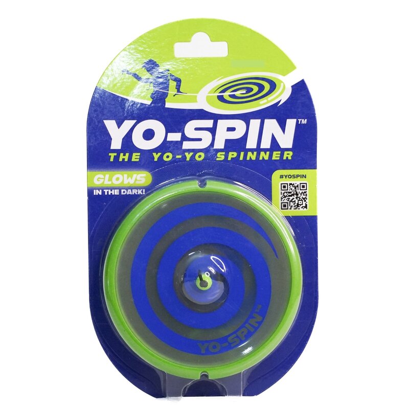 BLUE ORANGE Yo-Spin Glow in the Dark