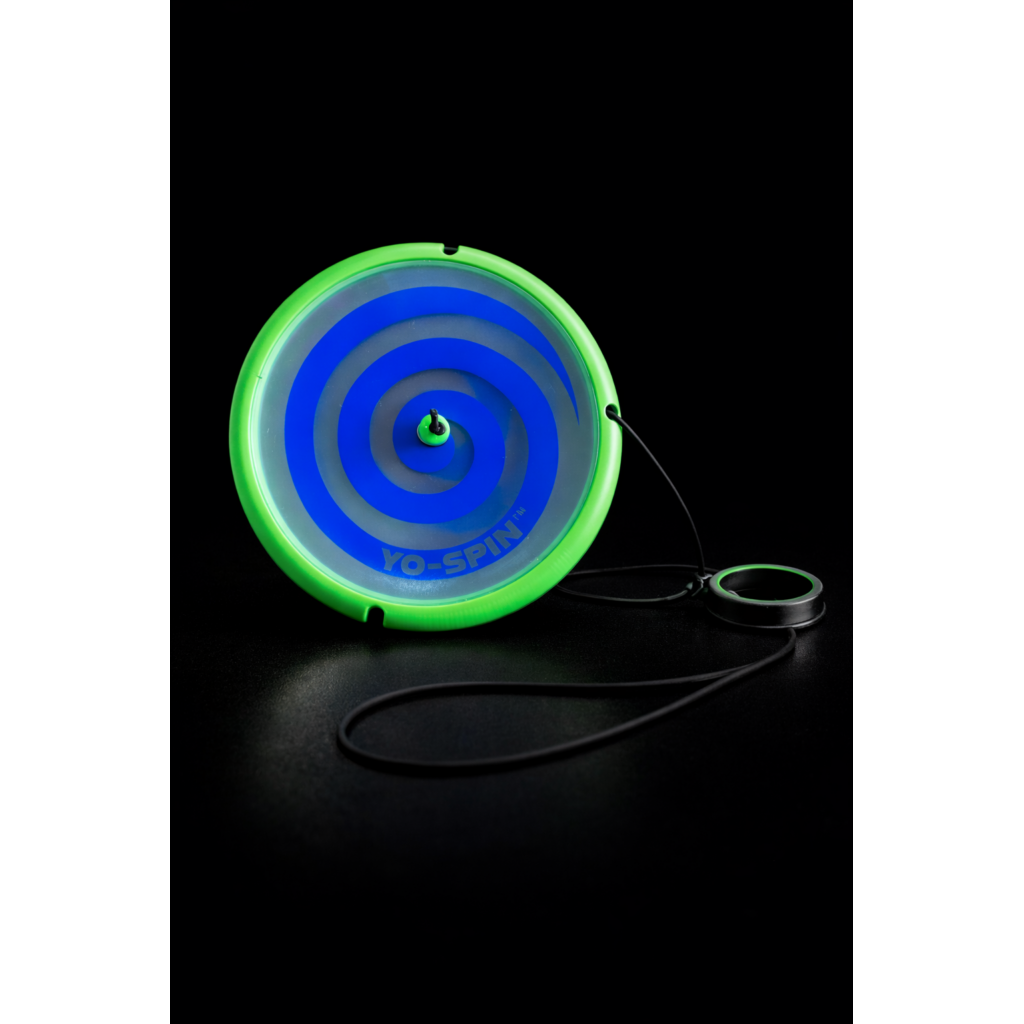 BLUE ORANGE Yo-Spin Glow in the Dark