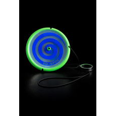 BLUE ORANGE Yo-Spin Glow in the Dark
