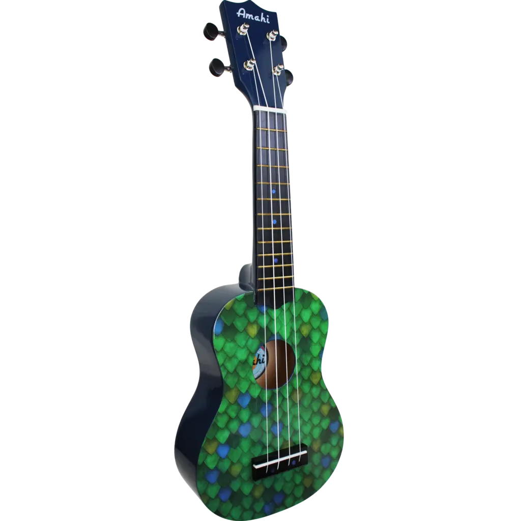 AMAHI UKULELES Dragon Scale Ukulele