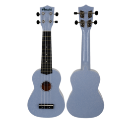 AMAHI UKULELES Moonbeam Blue Glitter Ukulele