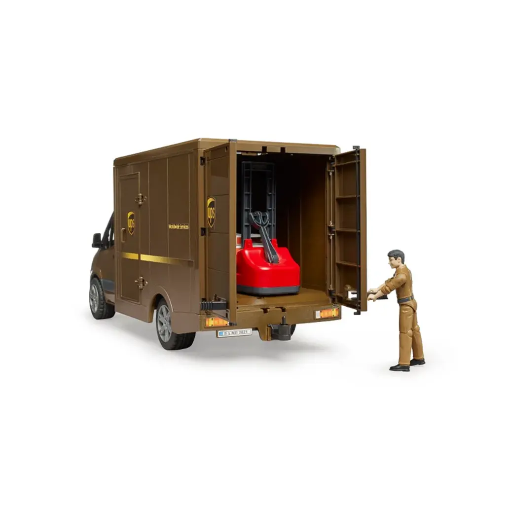 BRUDER TOYS AMERICA INC Merceds-Benz Sprinter UPS Truck with Driver *In Store Pickup Only*