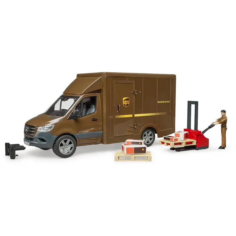 BRUDER TOYS AMERICA INC Merceds-Benz Sprinter UPS Truck with Driver *In Store Pickup Only*