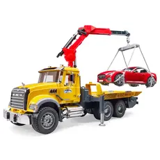 BRUDER TOYS AMERICA INC MACK Granite Tow Truck with Roadster