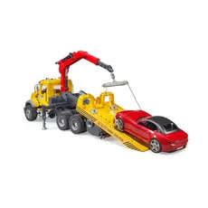 BRUDER TOYS AMERICA INC MACK Granite Tow Truck with Roadster