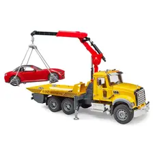 BRUDER TOYS AMERICA INC MACK Granite Tow Truck with Roadster