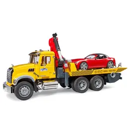 BRUDER TOYS AMERICA INC MACK Granite Tow Truck with Roadster