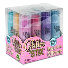 PENCIL GRIP Glitter Stix 12 pc Set