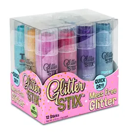 PENCIL GRIP Glitter Stix 12 pc Set