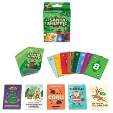HOOTENANNY GAMES Santa Shuffle: A Christmas Card Game