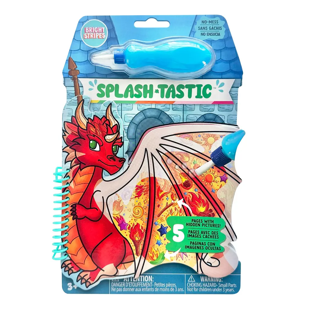 BRIGHT STRIPES Splash-Tastic Dragon