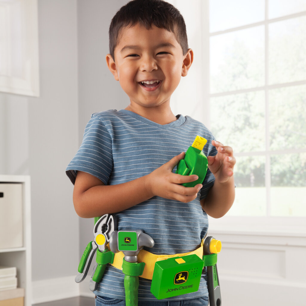 TOMY John Deere Deluxe Talking Toolbelt